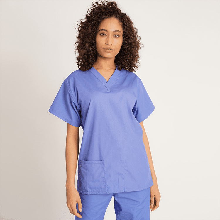 Unisex Reversable Scrubs - Ciel - Model Unisex Reversable Scrubs - Ciel - Model